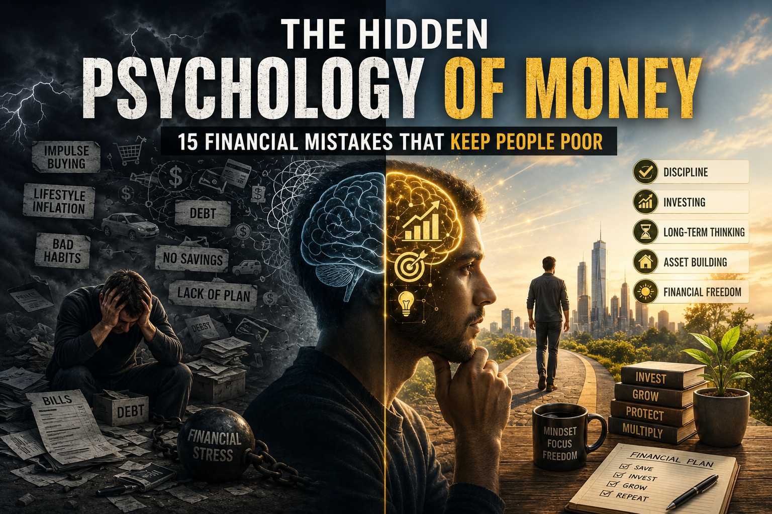 The Hidden Psychology of Money: 15 Financial Mistakes That Keep People Poor