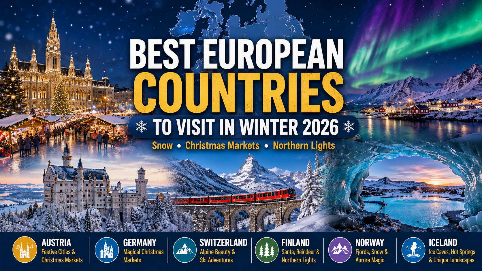 Best European Countries to Visit in Winter 2026