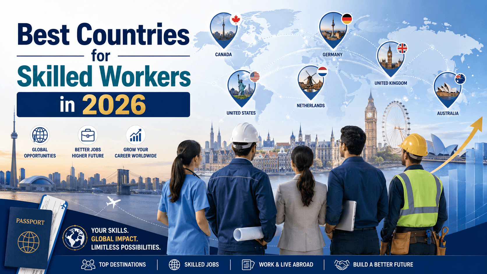 Best Countries for Skilled Workers in 2026