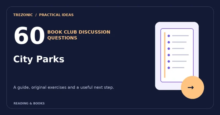 60 Book Club Questions for Books About City Parks