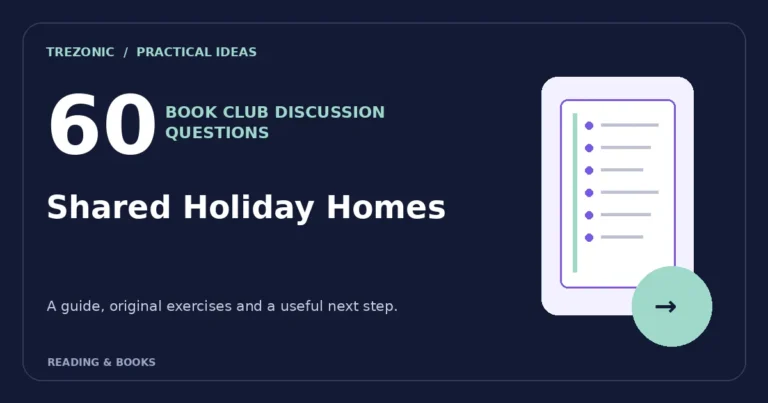 60 Book Club Questions for Books About Shared Holiday Homes