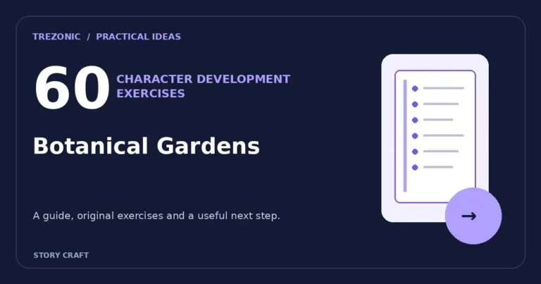 60 Character Development Exercises Inspired by Botanical Gardens
