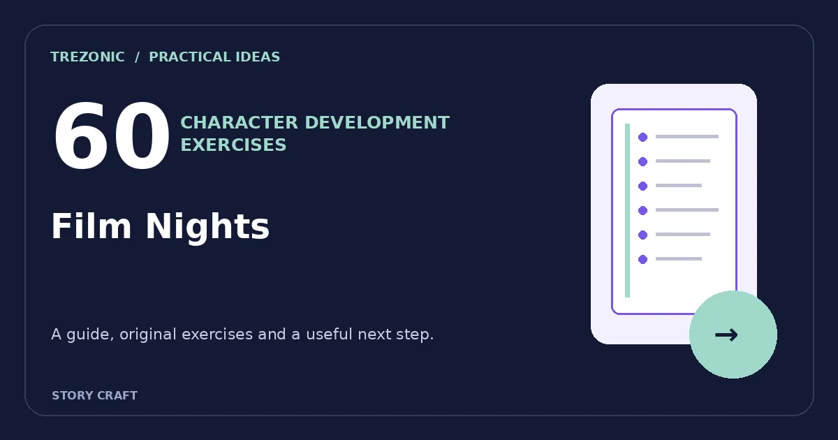 60 Character Development Exercises Inspired by Film Nights