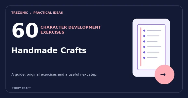 60 Character Development Exercises Inspired by Handmade Crafts