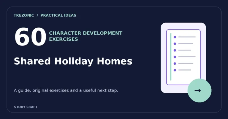 60 Character Development Exercises Inspired by Shared Holiday Homes
