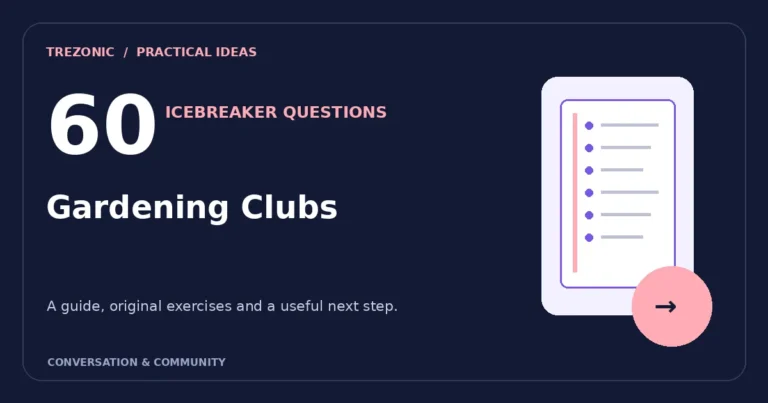 60 Icebreaker Questions Inspired by Gardening Clubs: A Gentle Group Guide