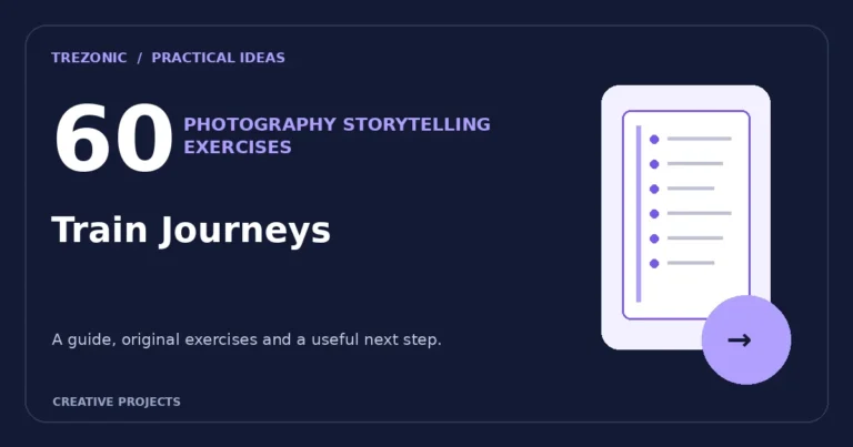 60 Photography Storytelling Ideas for Train Journeys: Build a Small Visual Story