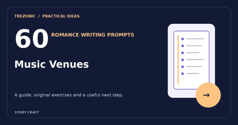 60 Romance Writing Prompts Inspired by Music Venues