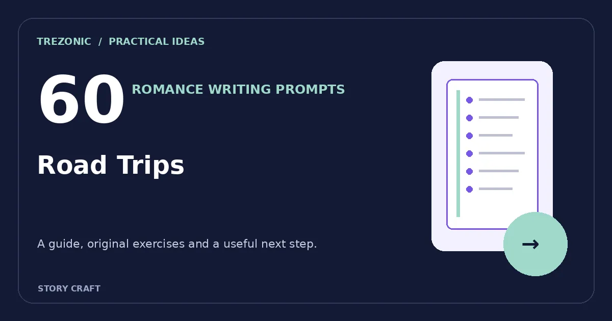 60 Romance Writing Prompts Inspired by Road Trips