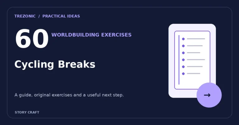 60 Worldbuilding Exercises Based on Cycling Breaks